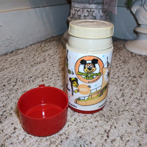 Vintage 1960-70's Aladdin Mickey Mouse Club Thermos - Picture 12 of 13